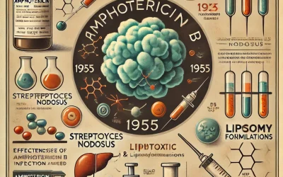 L’Amphotéricine B : Histoire, Mécanismes d’Action, et Utilisations Médicales