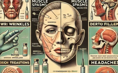 Traitements contre les Rides, Spasmes Musculaires Faciaux et Cervicaux, et Céphalées