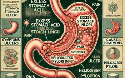 Traitements des Ulcères Gastriques : Tétracycline et Métronidazole
