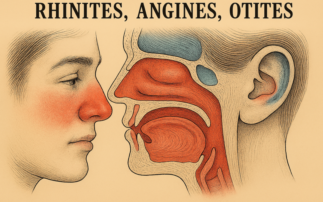 Rhinites, angines, otites : comprendre les infections ORL et leurs traitements